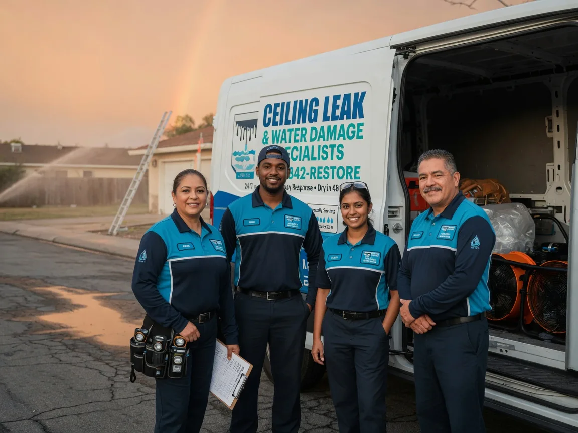 Ceiling Leak Cleanup company in Grand Cane, LA